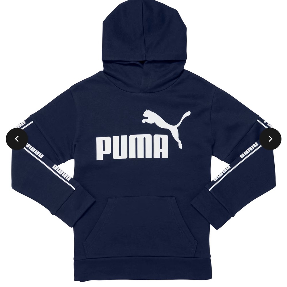 Puma Boys Fleece Pullover Hoodie